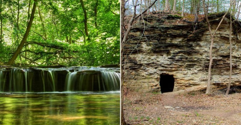 This Pennsylvania Conservation Area Offers 320 Acres Of Adventure, From Waterfalls To A Cold War Missile Site
