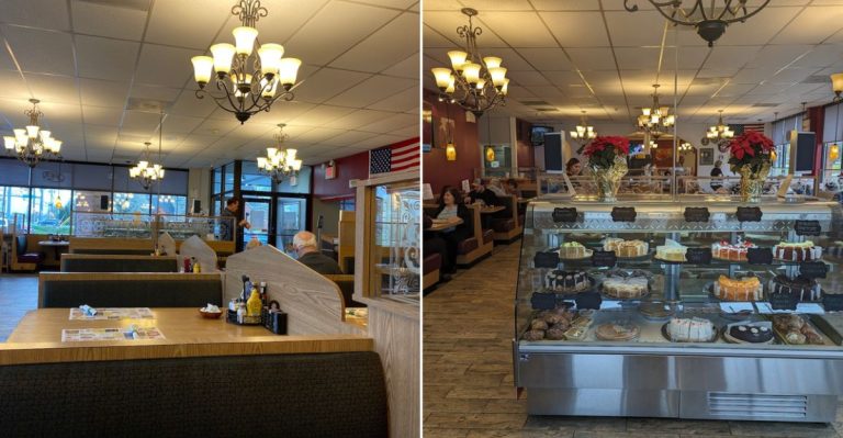 This Pennsylvania Diner Is Known For A Country Ham That Hangs Off The Plate