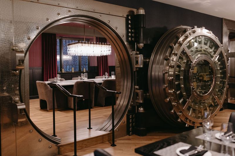 A Former Bank Turned Steakhouse Sanctuary
