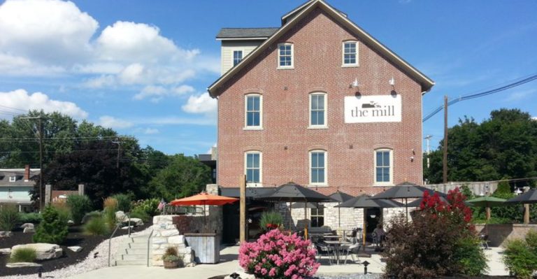 This Pennsylvania Historic Mill Doubles As A Charming Romantic Dinner Spot