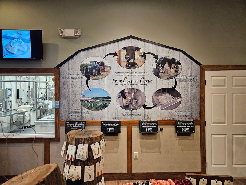 The Ice Cream Is Made From Their Own Farm's Dairy Cows