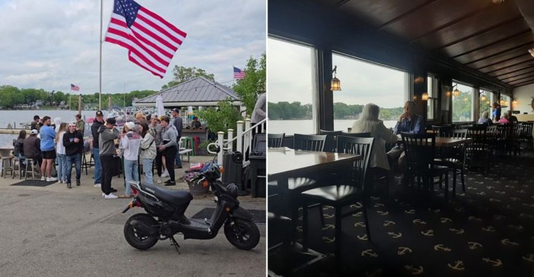 This Pennsylvania Lakefront Spot Turns Dinner Into A Beach Day Bonus This May