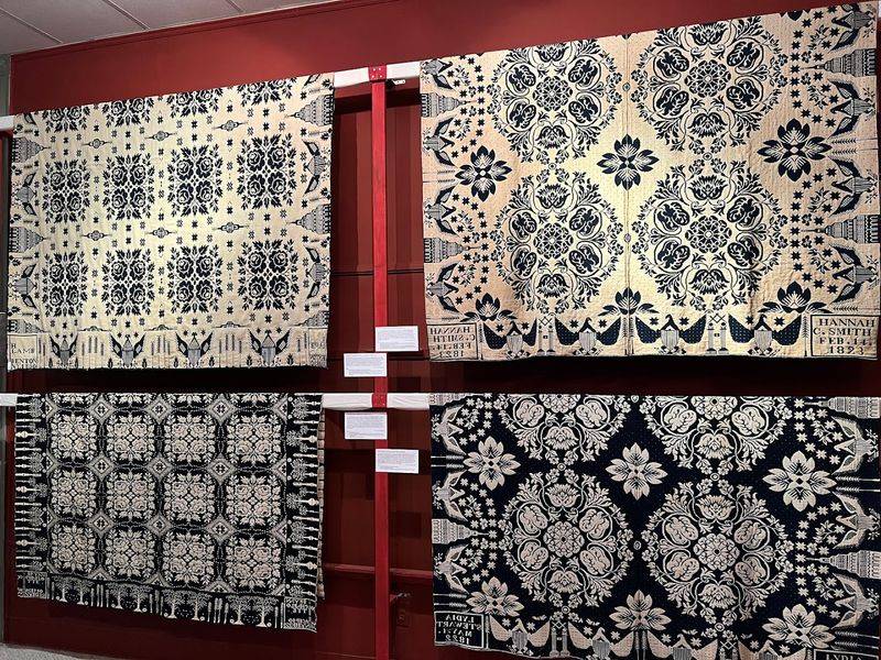 The Museum Holds The Largest Coverlet Collection In The United States