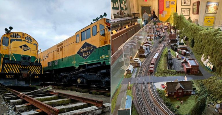 This Pennsylvania Museum Recreates The Reading Railroad From Your Game Board In Real Life