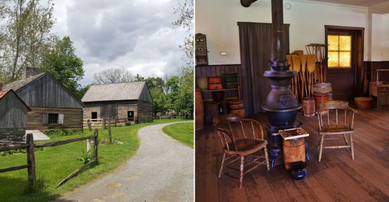 This Pennsylvania Museum Spans 100 Acres And Features A Village That Still Operates Like The 1800s