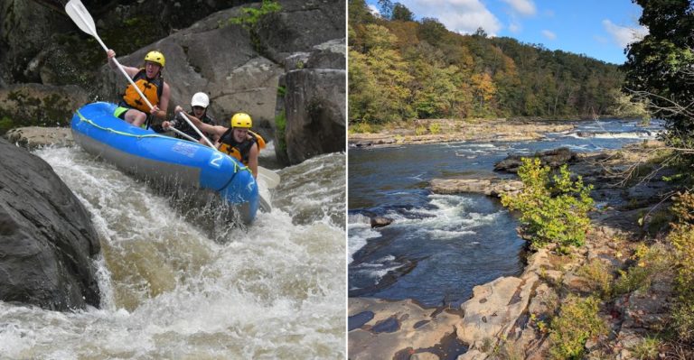 This Pennsylvania Rafting Adventure Takes You Through Thrilling Class III And IV Rapids
