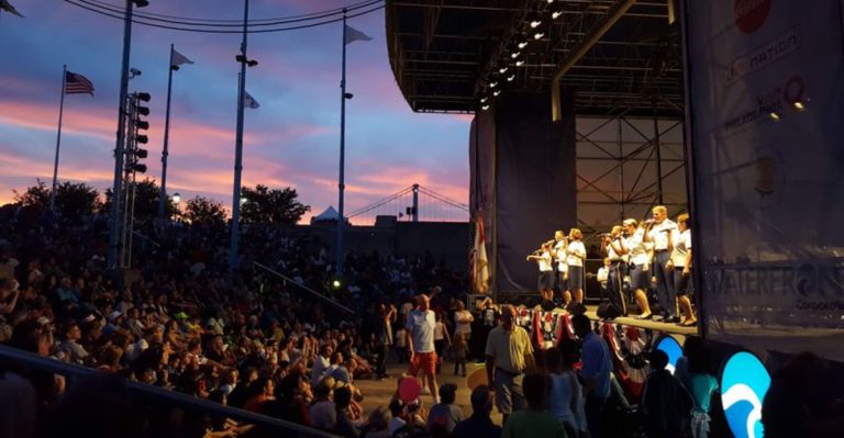 This Pennsylvania Riverfront Comes Alive With Summer Music And Fireworks Nights