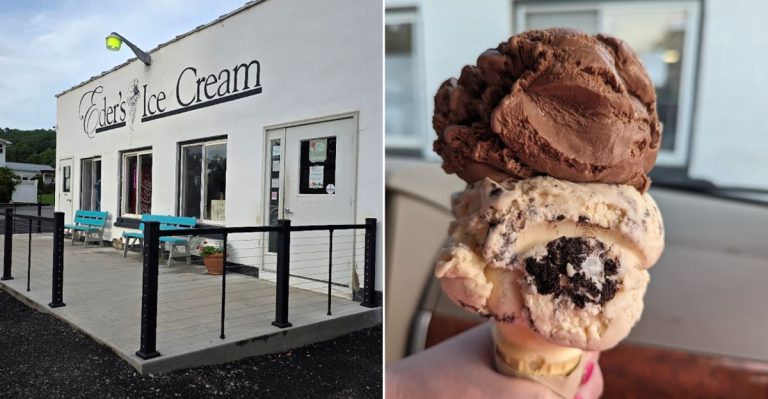 This Pennsylvania Spot Serves An Ice Cream Cone Too Big To Ignore