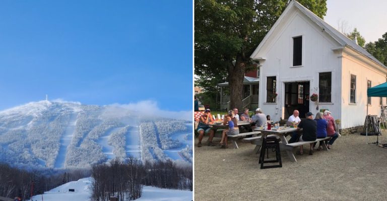 This Picturesque Village In Maine Offers A Mountain Escape Nature Lovers Will Adore