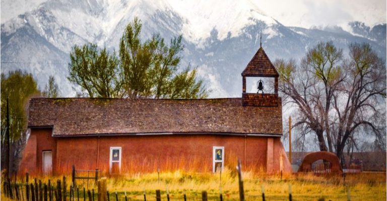 This Quiet Colorado Mission Church Is A Sun-Drenched Portal To A Nearly Forgotten Past