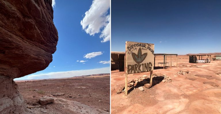 This Quiet Corner Of Arizona Lets You Stroll In The Actual Footprints Of Prehistoric Giants