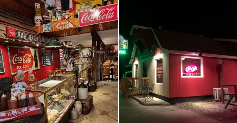 This Red Barn Restaurant Is Home To Some Of Illinois’ Best Pit BBQ