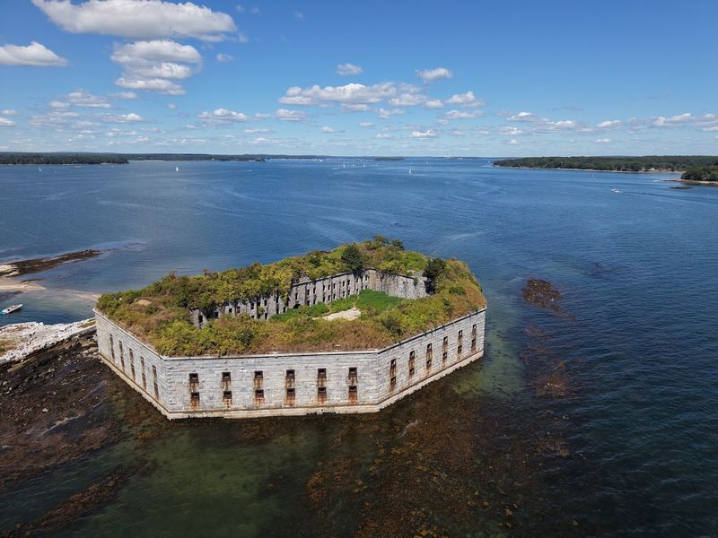 A Fortress Rising From The Sea