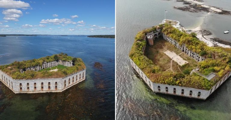This Remote Maine Island Fort Is One Of New England’s Best Hidden Treasures