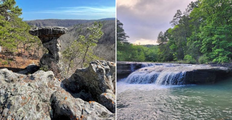 This Scenic Arkansas Road Trip Takes You To Waterfalls, Caves, And Mountain Views