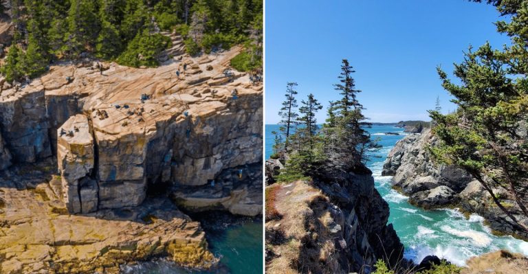 This Scenic Maine Road Trip Uncovers 13 Hidden Places With Wild Rock Formations