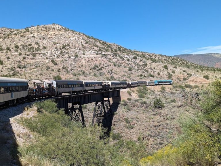 This Scenic Train Ride Through Arizona's Red Rocks Is Truly Unforgettable