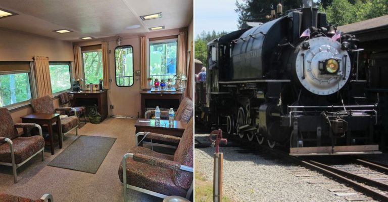 This Scenic Washington Train Ride Turns Dinner Into A Rolling Mystery Adventure