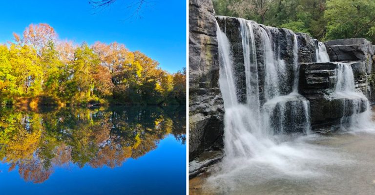 This Scenic Waterfall Swim Spot In Arkansas Is A Hidden Gem