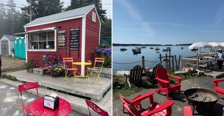 This Seafood Shack In Maine Makes Blueberry Pies That Feel Heaven-Sent