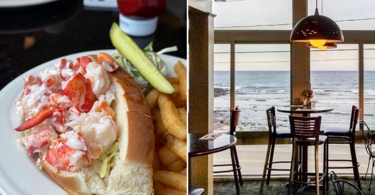 This Seaside Maine Restaurant Nails The Classic Lobster Roll