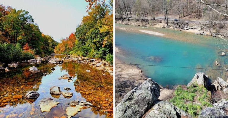 This Secluded Arkansas Park Hides A Crystal-Clear River That Feels Like A Secret Oasis