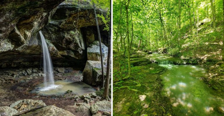 This Secluded Arkansas Waterfall Is One Of The Most Stunning Sights In The Entire State