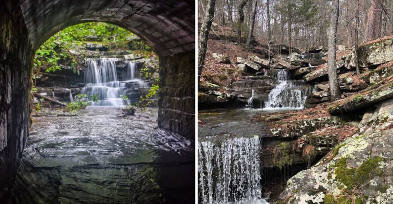 This Secret Waterfall Trail In Arkansas Leads To Stunning Cascades