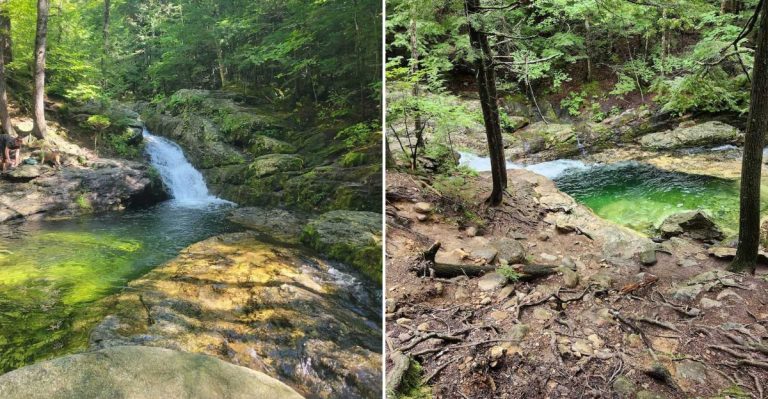 This Short Maine Trail Will Take You To A Hidden Emerald Pool