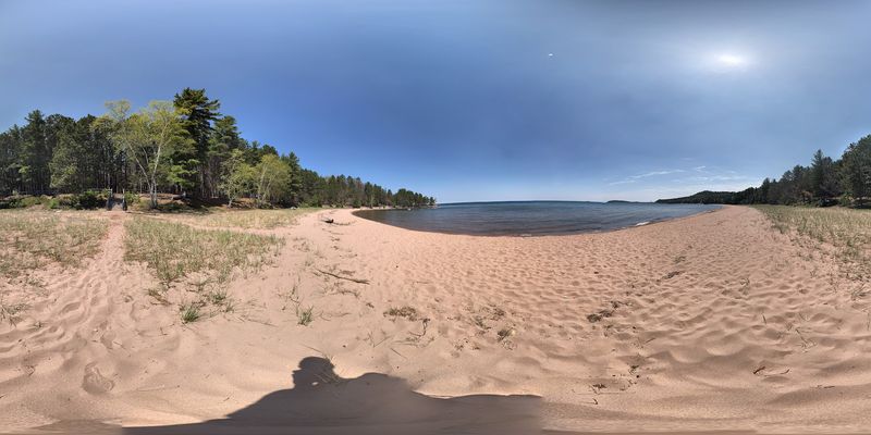 First Glimpse From County Road 550