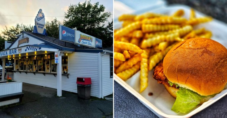 This Small Maine Snack Bar Is Known For Its Irresistible Cheeseburgers