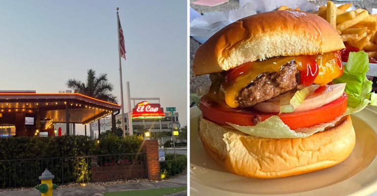 This Small Old-Timey Florida Restaurant Is Not So Small When It Comes To Their Legendary Burgers