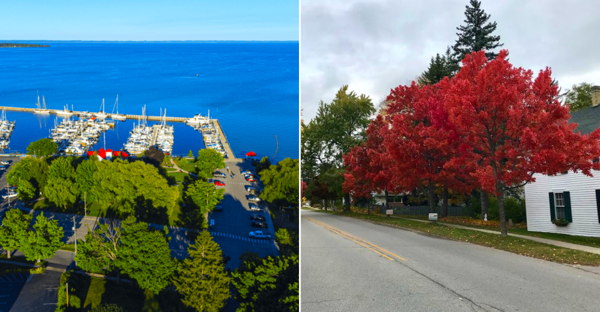 The town of Northport