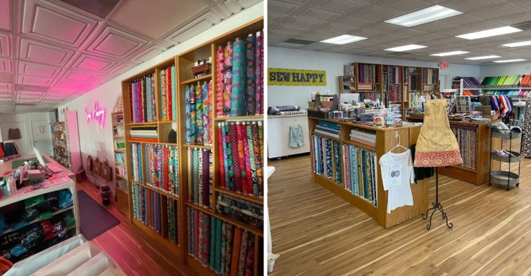 This South Carolina Fabric Wonderland Is Only Open Three Days A Month