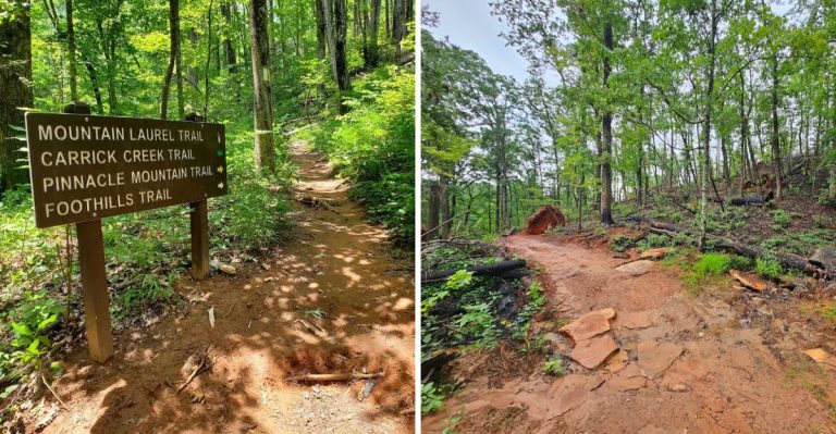 This South Carolina Mountain Was Shaped By Ancient Volcanoes Millions Of Years Ago