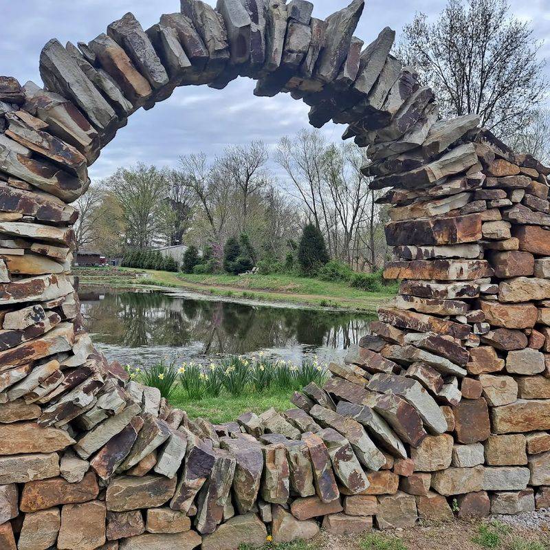 Stone Sculptures And Rock Features