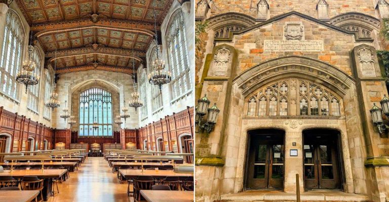 Inside University of Michigan Law Library