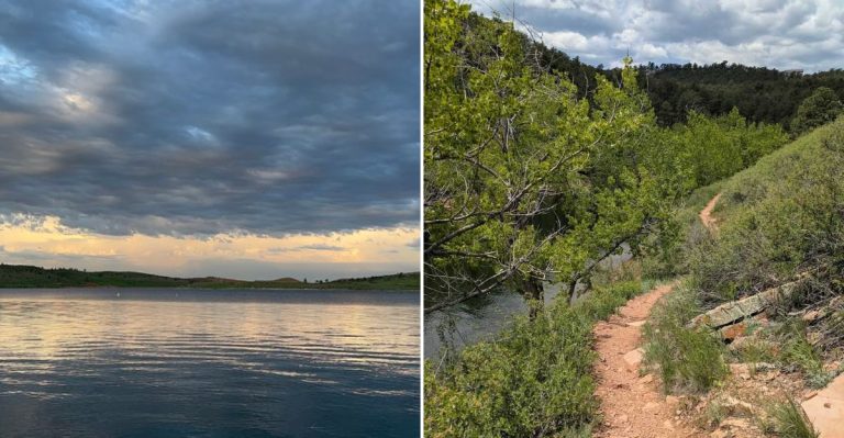 This Spooky Lakeside Trail In Colorado Is Sure To Send Shivers Down Your Spine