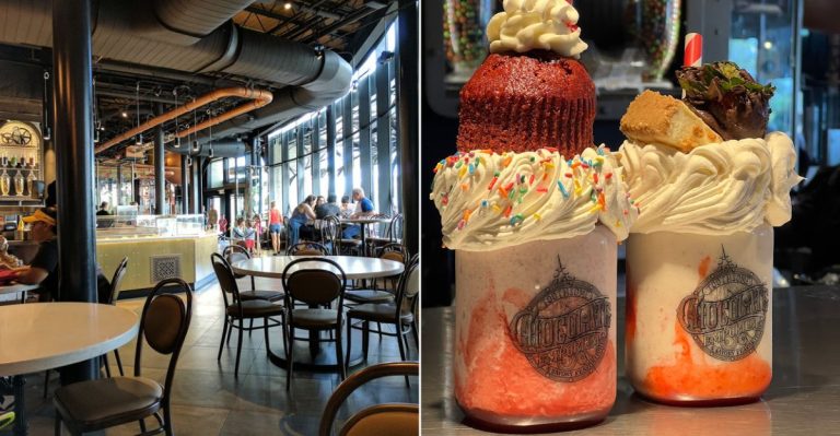 This Steampunk-Themed Restaurant In Florida Serves Milkshakes That Steal The Whole Show