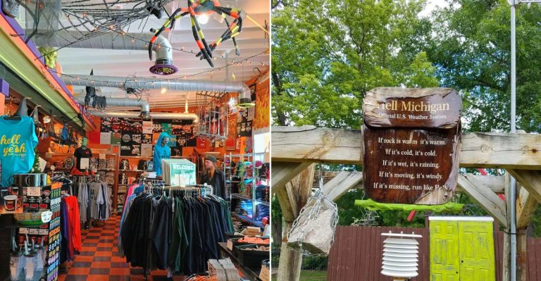 The colorful Hell tourist spot