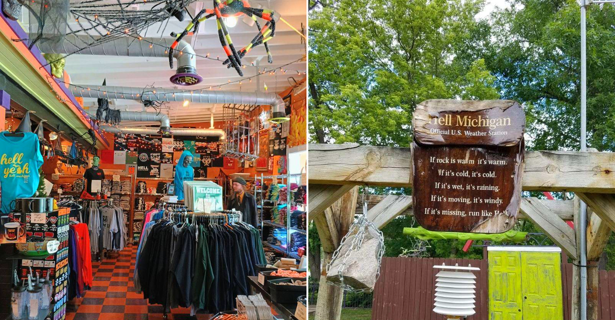 The colorful Hell tourist spot