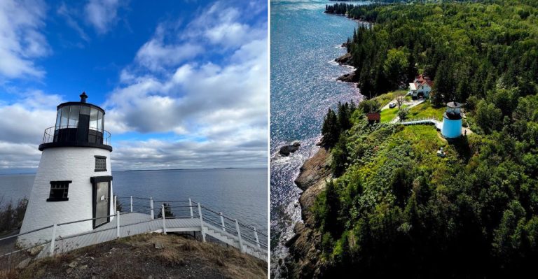 This Stubby Maine Lighthouse Is Home To One Of The State’s Most Epic Views