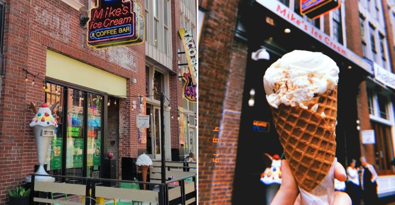 This Tennessee Country Ice Cream Parlor Stays Open Through Every Season And People Keep Coming Back