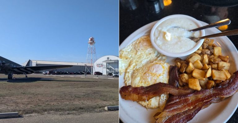 This Texas Diner Lets You Watch Planes Come And Go From A 1940s-Style Booth