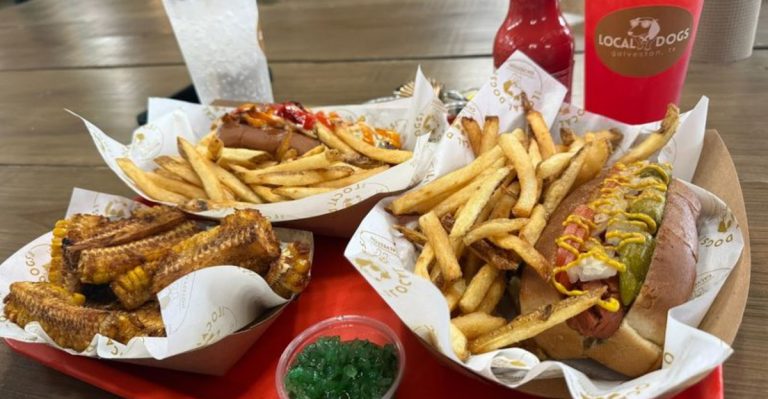 This Texas Hole-In-The-Wall Serves Creative Hot Dogs And Crispy Hand-Cut Fries In A Restored Old Filling Station