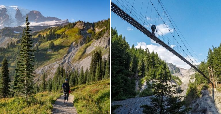 This Thrilling Washington Suspension Bridge Hike Belongs On Your Bucket List