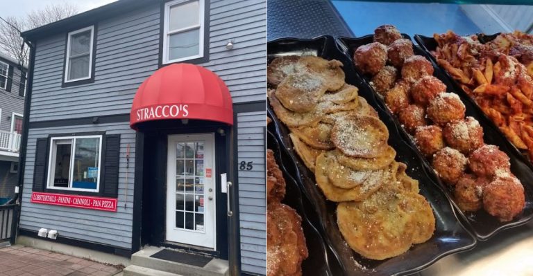 This Tiny Massachusetts Italian Spot Serves Portions So Huge, Locals Treat Leftovers Like A Bonus Meal