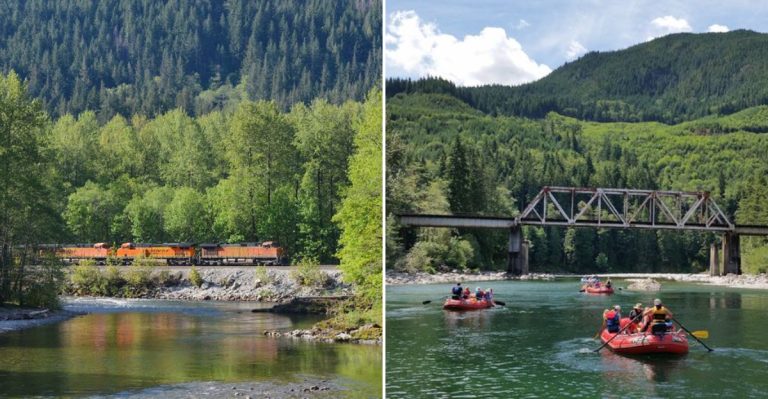 This Tiny Washington Town Offers Train Rides, Elk Sightings, And Small-Town Magic