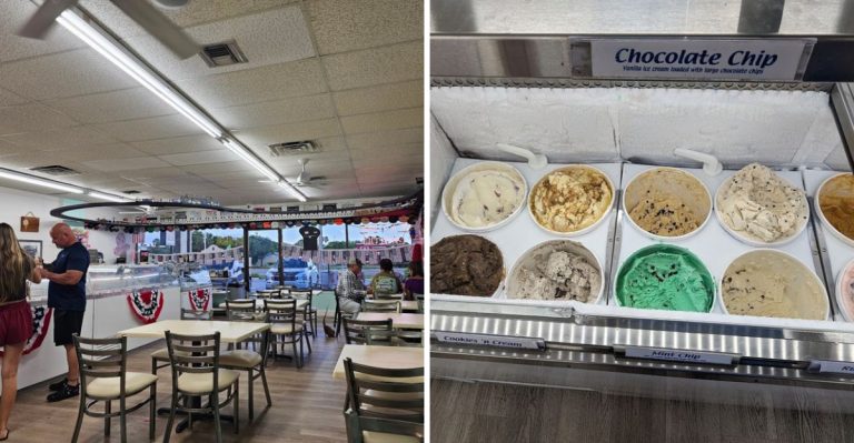 This Train-Themed Ice Cream Shop In Florida Has Been Scooping Smiles Since 1974