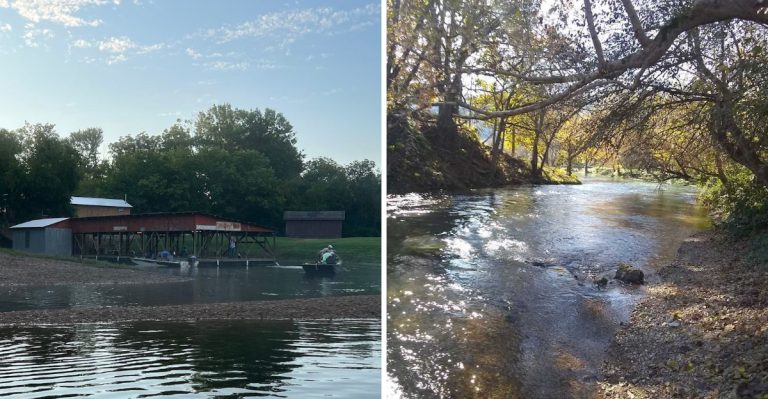 This Unassuming Dock In Arkansas Is The Gateway To Some Of America’s Best Trout Fishing